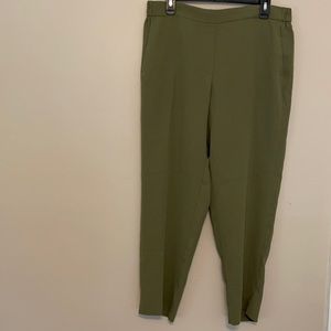 Jcrew Jamie pant with elastic waist- Loden Green